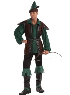 Robin Hood Hunter Deluxe Mens Storybook Costume