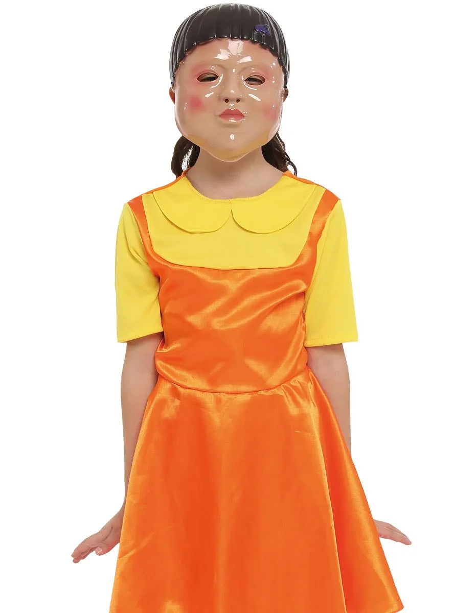 Robot Doll Squid Play Girls Costume