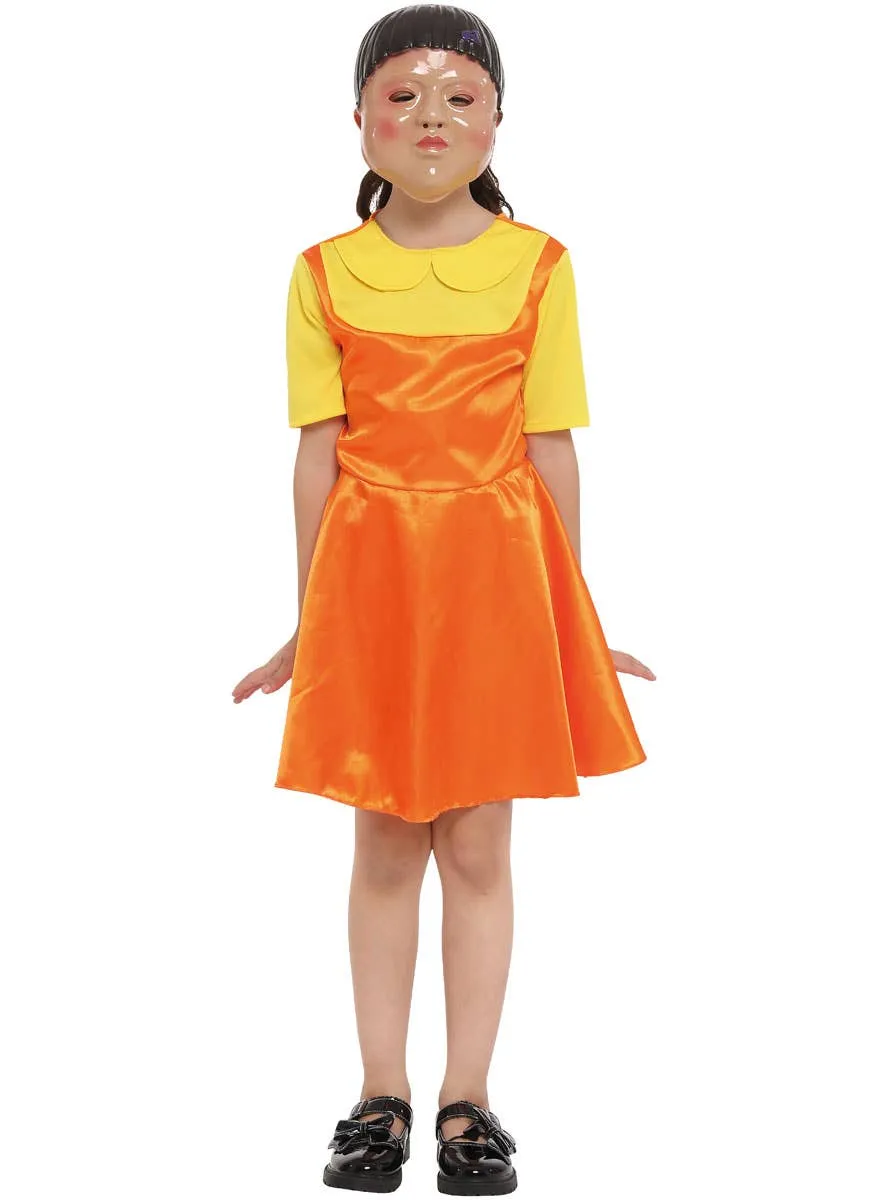 Robot Doll Squid Play Girls Costume