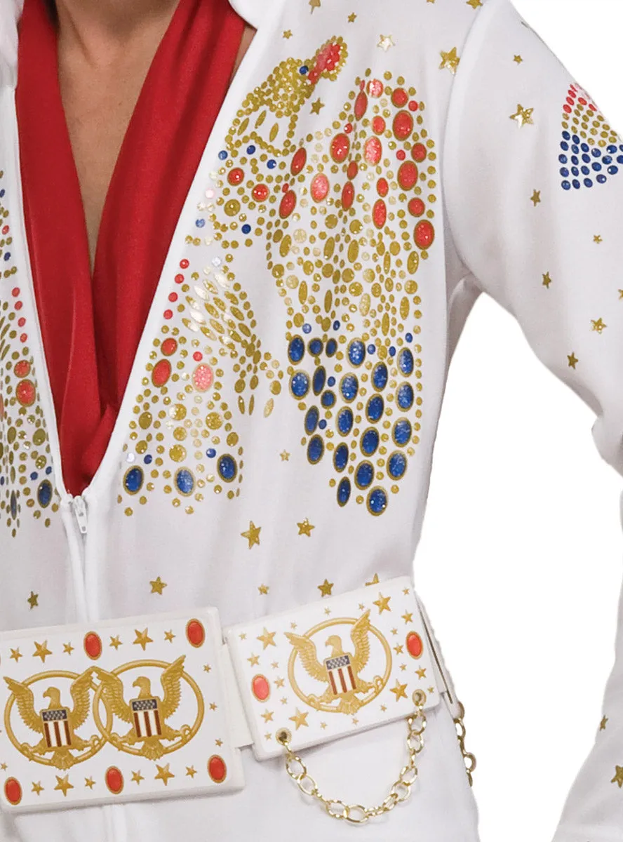 Rock Star Elvis Presley Deluxe Mens Costume