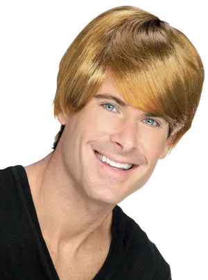 Rocket Man Mens Elton John Blonde Costume Wig