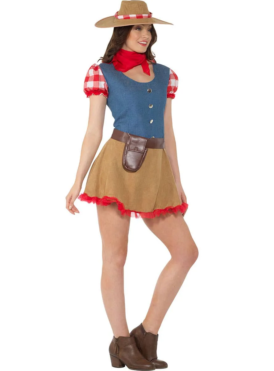 Rodeo Cowgirl Womens Wild West Costume