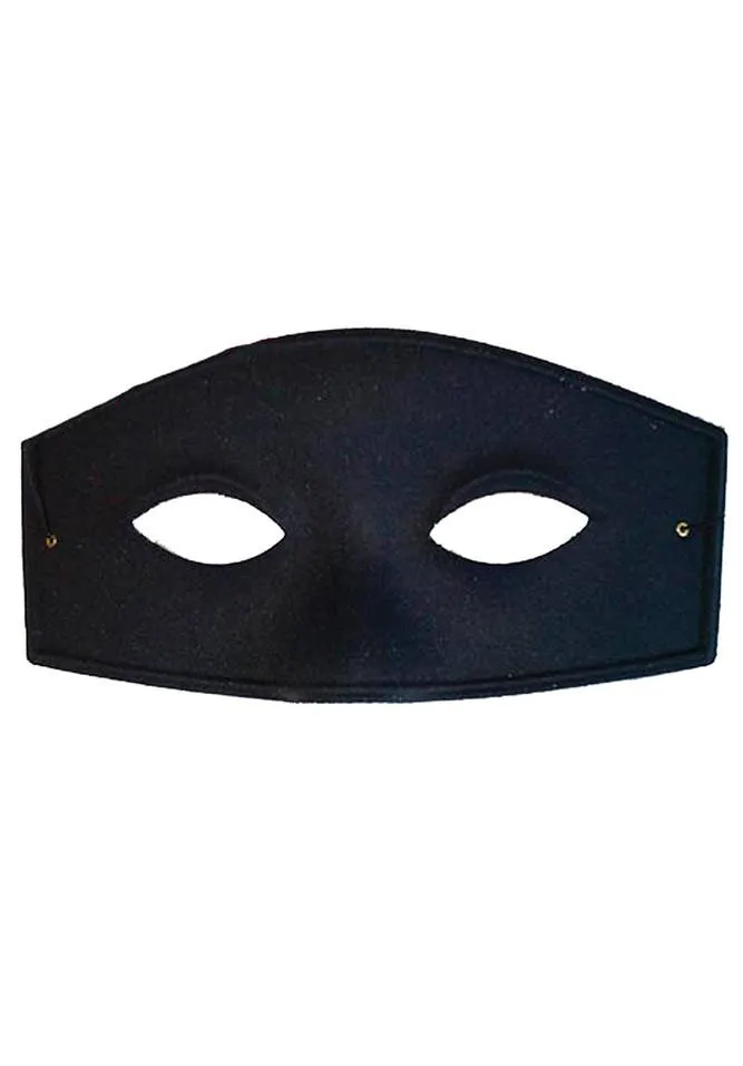 Roman Classic Black Adults Masquerade Mask