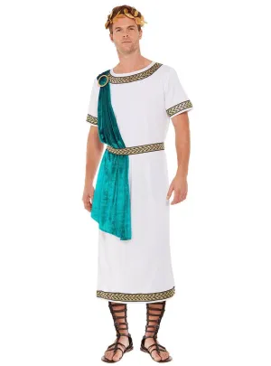Roman Empire Emperor Mens Toga Costume