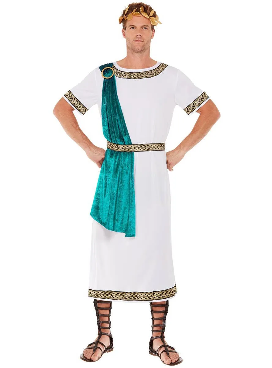 Roman Empire Emperor Mens Toga Costume