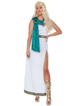 Roman Empire Queen Womens Toga Costume