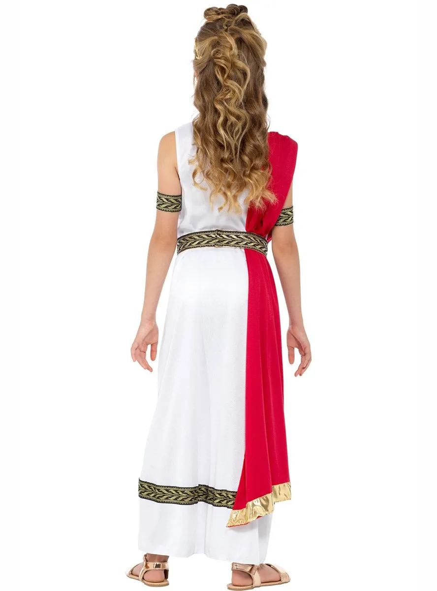 Roman Empress Girls Toga Costume