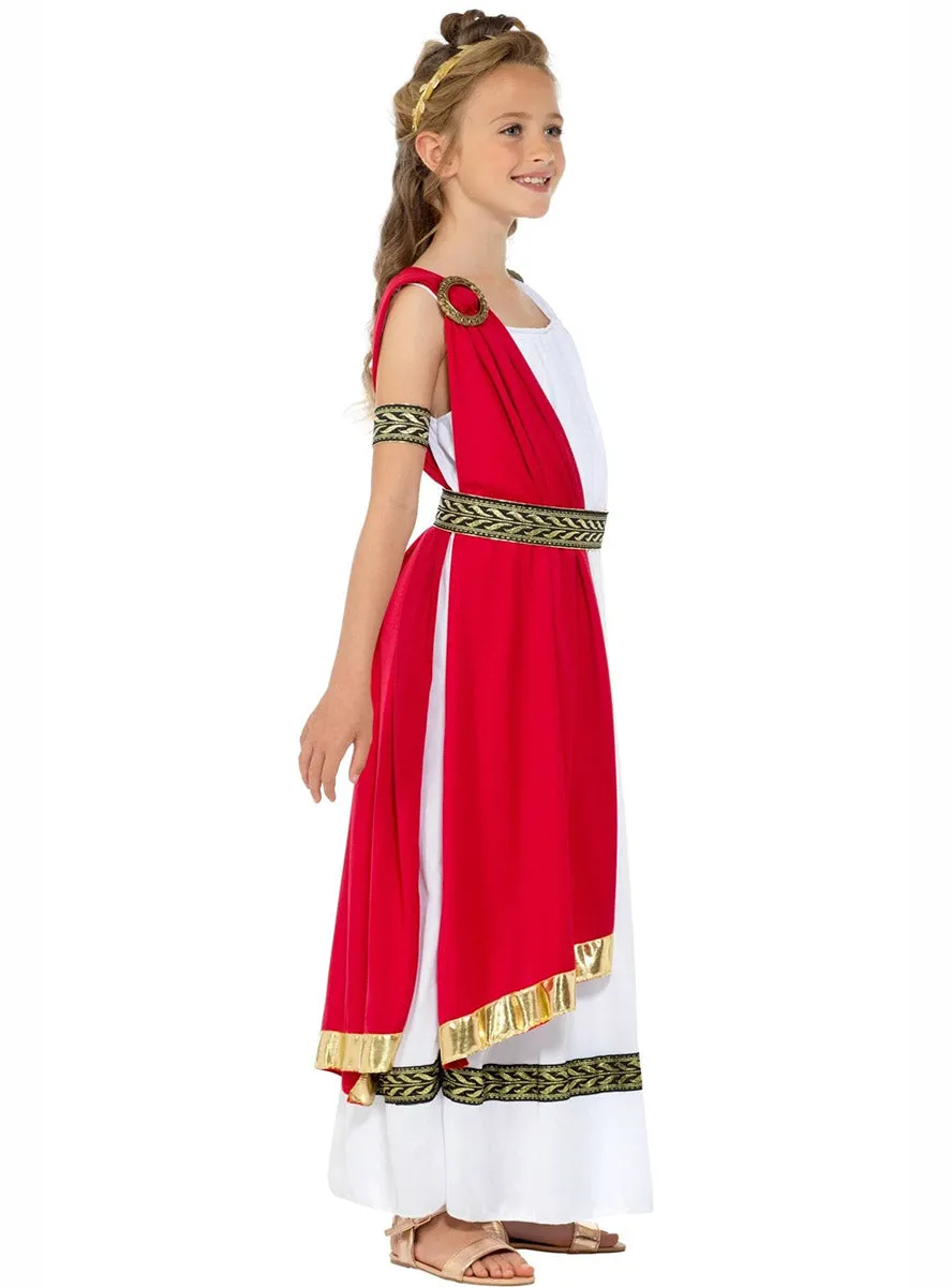 Roman Empress Girls Toga Costume