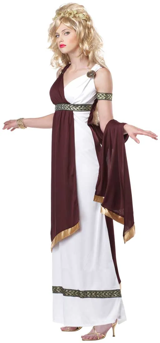 Roman Empress Womens Fancy Dress Costume