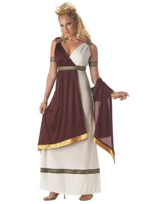 Roman Empress Womens Fancy Dress Costume