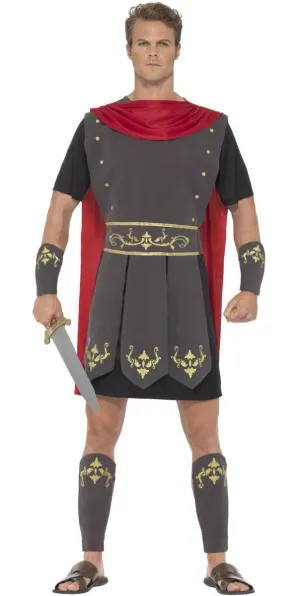 Roman Gladiator Ancient Rome Mens Fancy Dress Costume