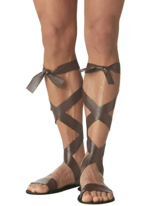 Roman Gladiator Mens Costume Sandals