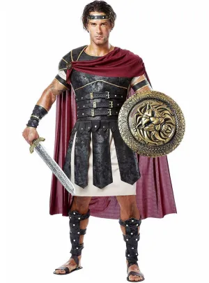 Roman Gladiator Mens Fancy Dress Costume