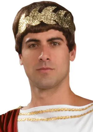 Roman Golden Wreath Headband Costume Accessory
