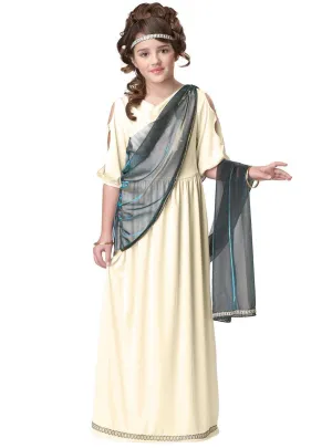Roman Princess Girls Fancy Dress Costume