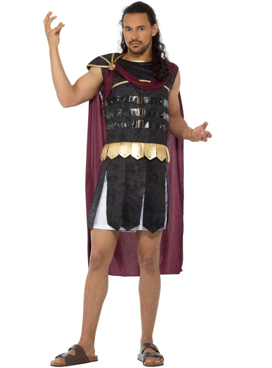 Roman Soldier Mens Gladiator Costume