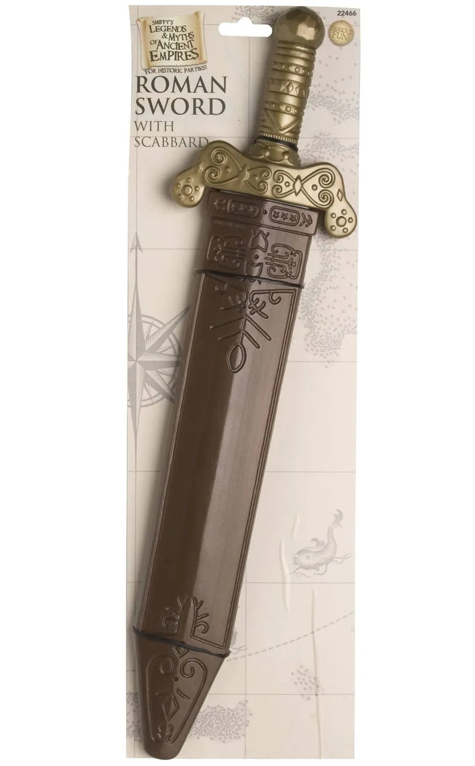 Roman Sword and Scabbard Accessory Set