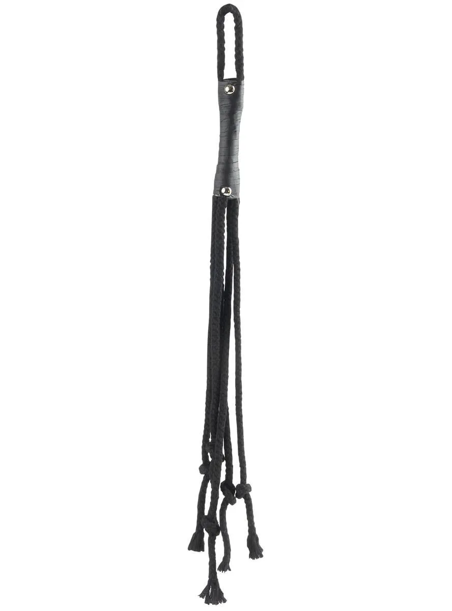 Rope Black Catwoman Costume Whip