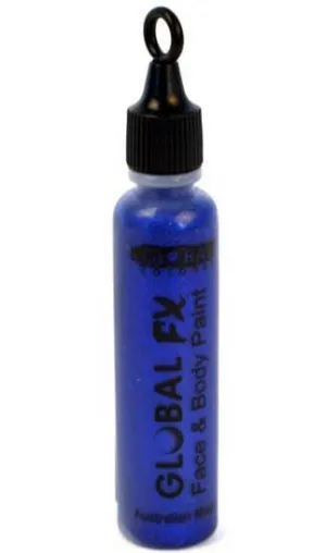 Royal Blue Face and Body Glitter Applicator Tube