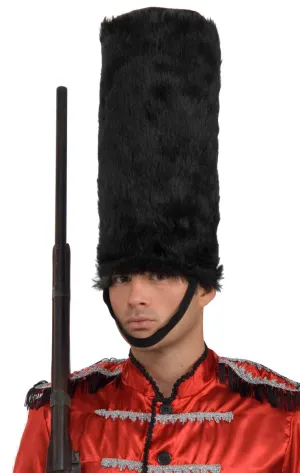 Royal English Guard Tall Black Costume Hat