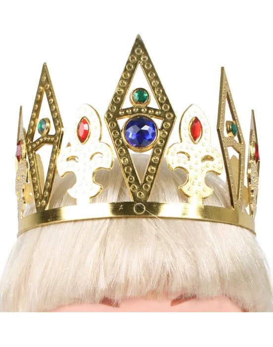Royal Gold Crown Costume Accessory