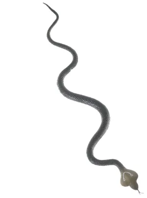 Rubber 45cm Dark Green Cobra Snake Halloween Decoration