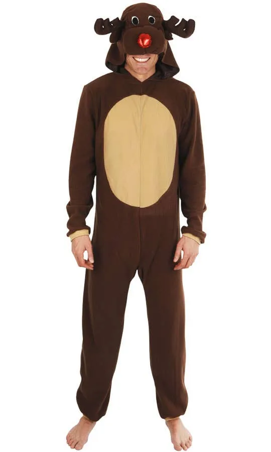 Rudolph the Red Nosed Reindeer Christmas Onesie Costume