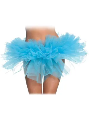 Ruffled Bright Blue Costume Tutu