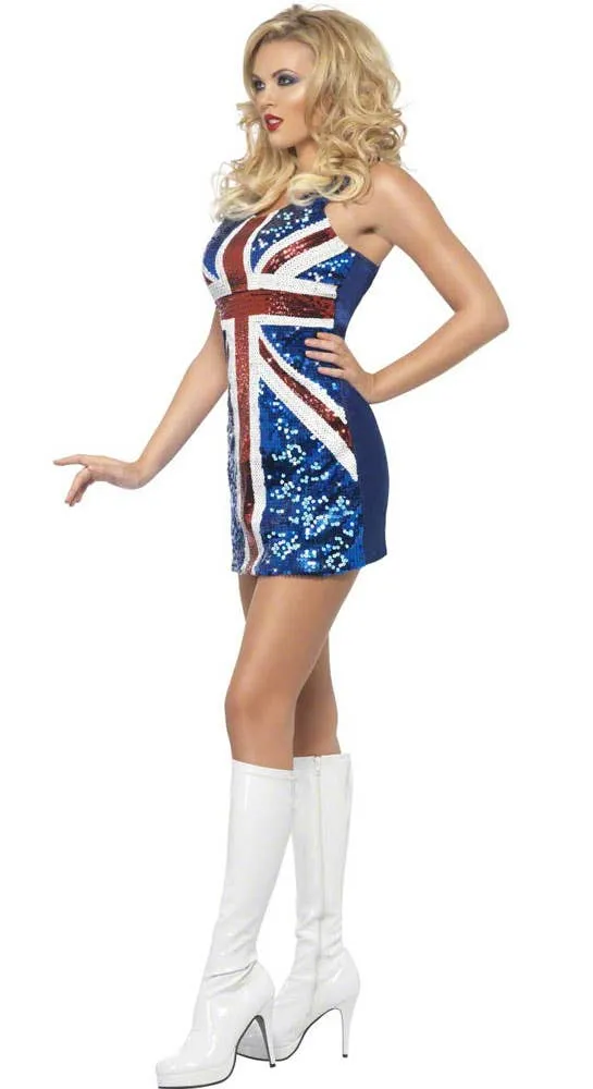 Rule Britannia Womens Fancy Dress Costume