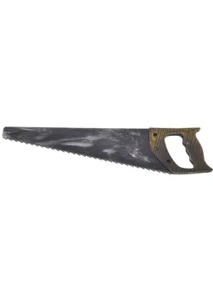 Rustic Look Small Foam Saw Costume Weapon