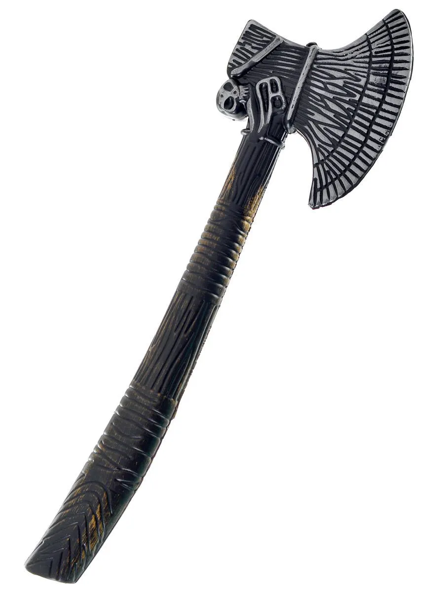 Rustic Medieval Look Battle Axe Costume Weapon
