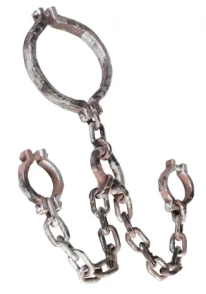 Rusty Old Chain Costume Accessory