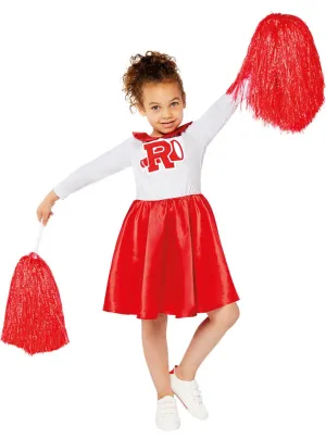 Rydell High Cheerleader Girls Grease Costume