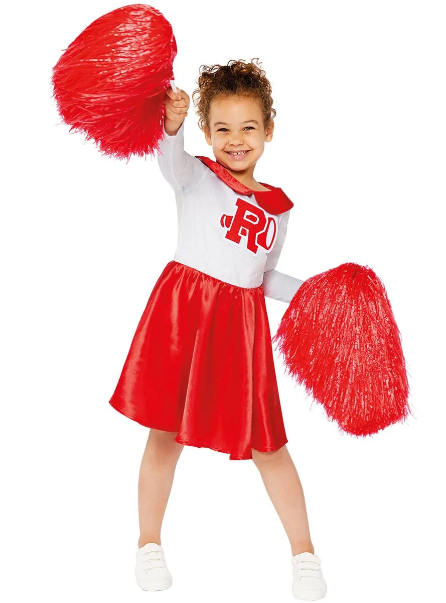 Rydell High Cheerleader Girls Grease Costume