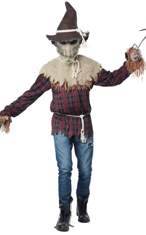 Sadistic Scarecrow Mens Halloween Costume