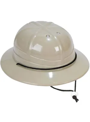 Safari Kids Plastic Pith Helmet Costume Hat