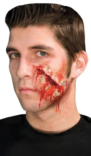 Safety Pinned Horror Latex Special Effects