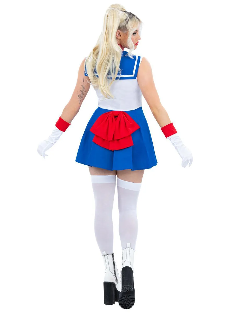 Sailor Scout Sexy Womens Anime Character Costume