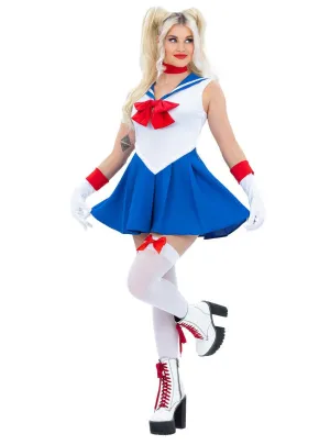 Sailor Scout Sexy Womens Anime Character Costume