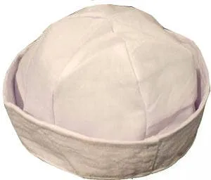 Sailor's White Costume Gob Hat