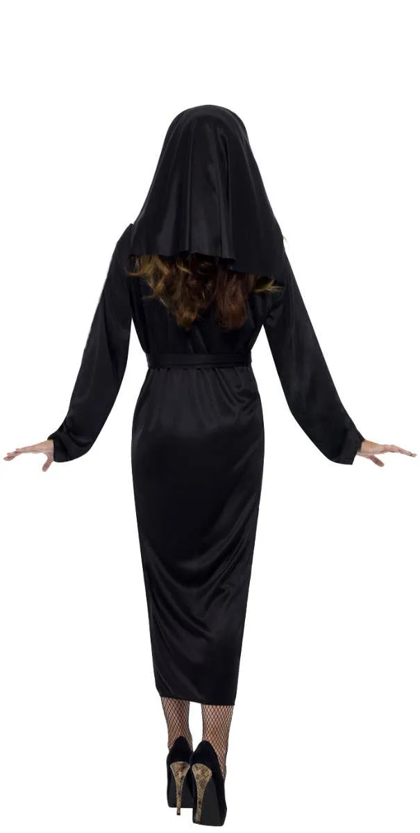 Saintly Religious Nun Womens Fancy Dress Costume
