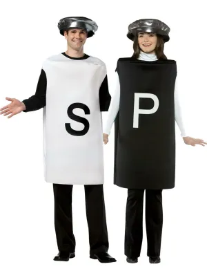 Salt and Pepper Shaker Adults Couples Costume