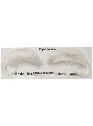 Santa Claus Deluxe White Eyebrows