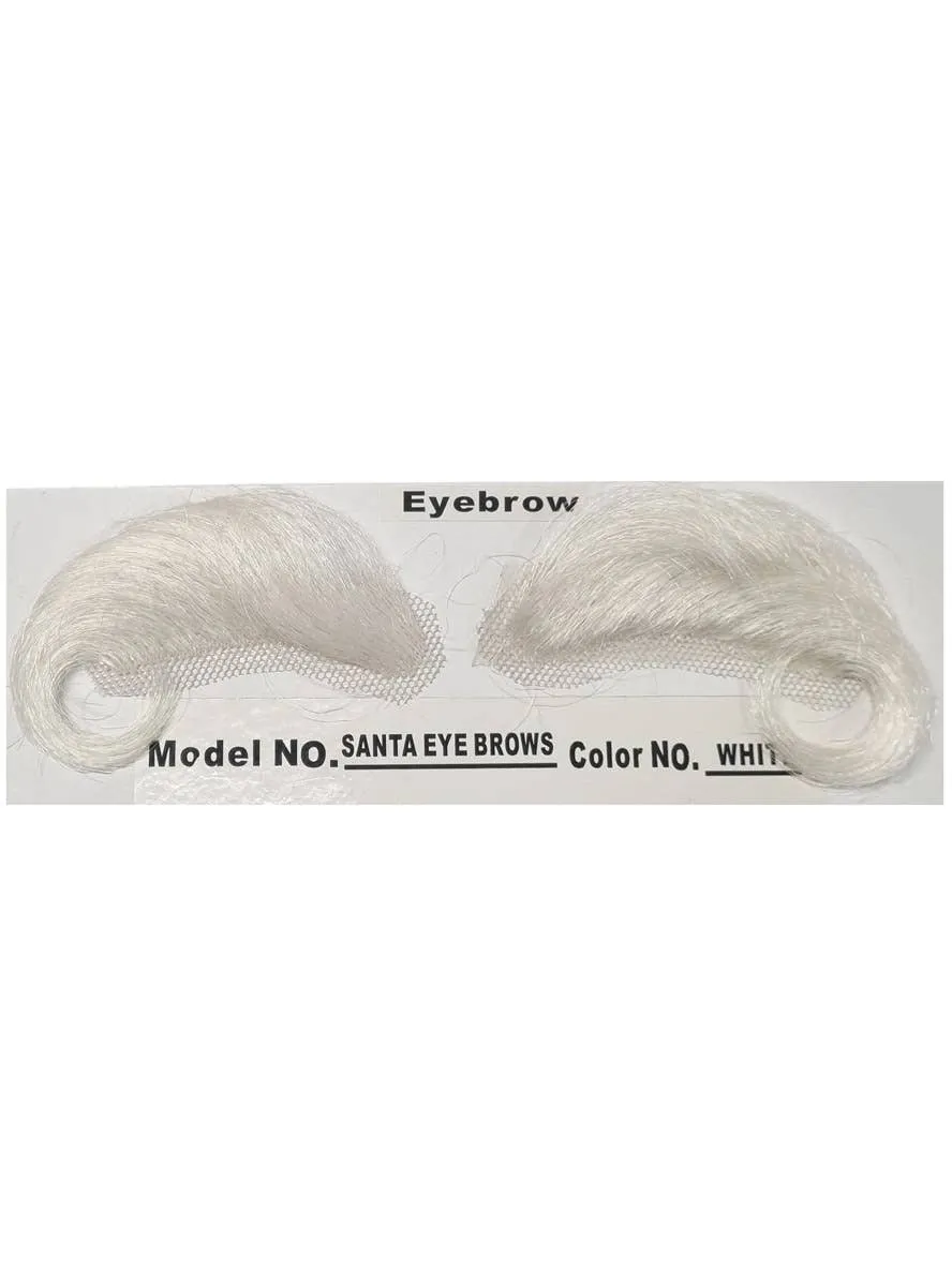 Santa Claus Deluxe White Eyebrows
