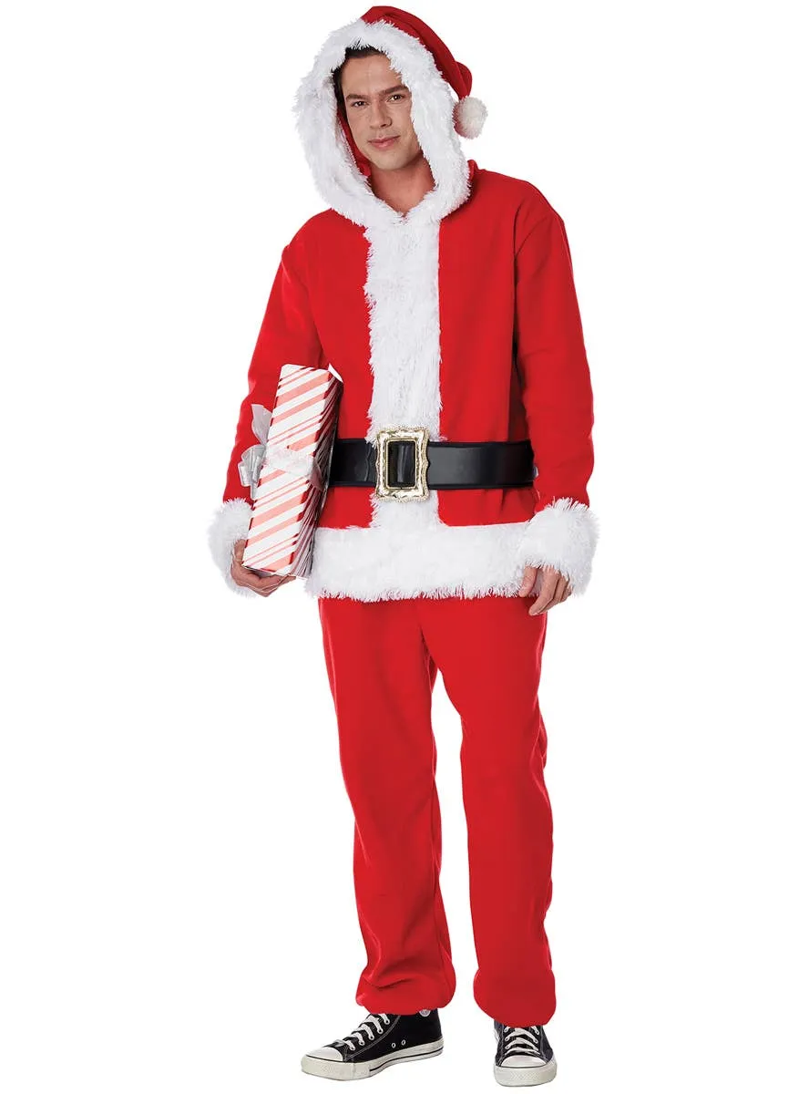Santa Claus Unisex Adults Christmas Costume Jumpsuit