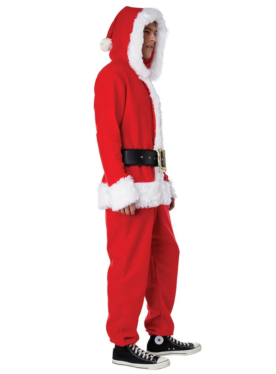 Santa Claus Unisex Adults Christmas Costume Jumpsuit