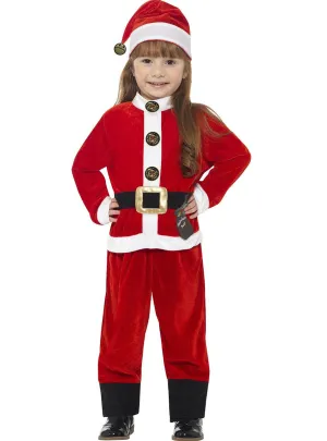 Santa Cutie Toddler Girls Christmas Costume