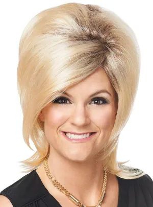 Sassy Psychic Womens Blonde Beehive Costume Wig