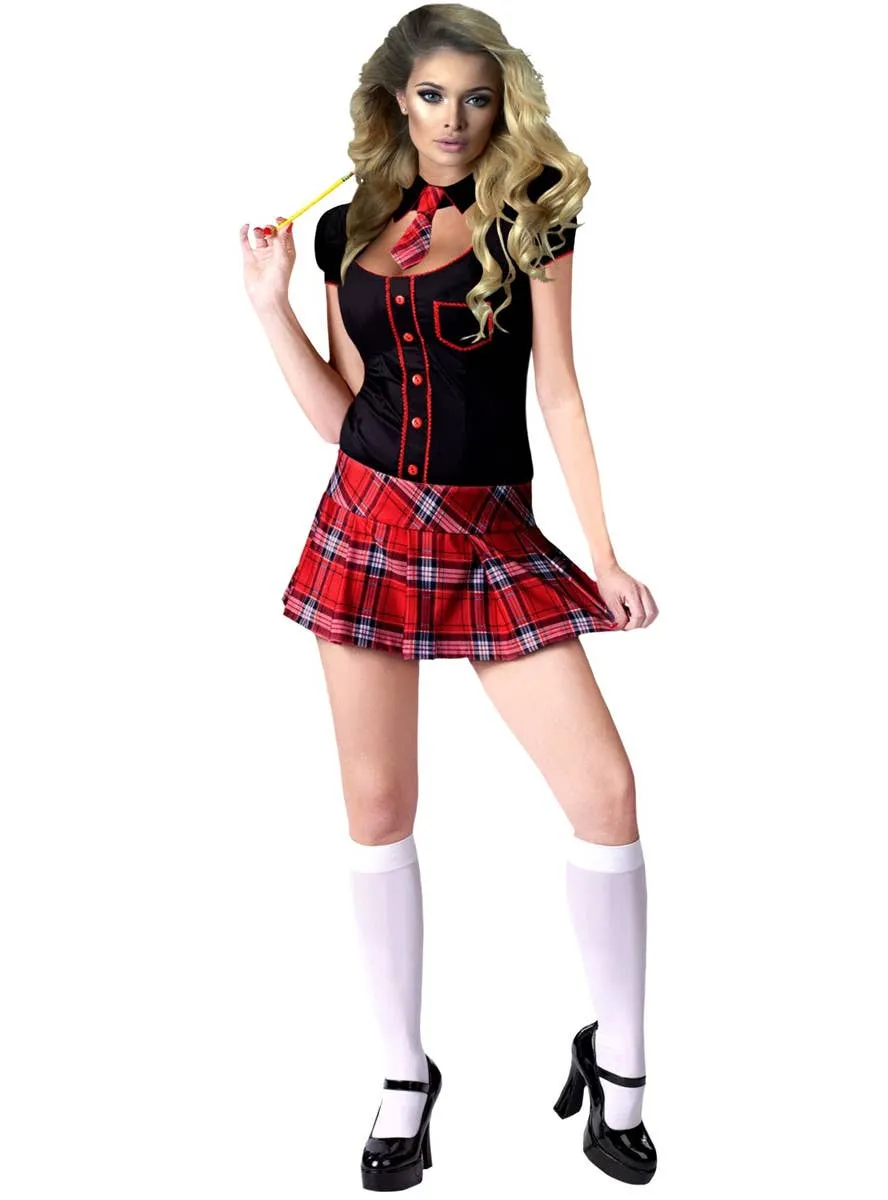 Sassy Schoolgirl Sexy Womens Costume