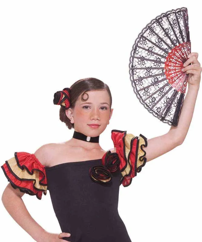 Sassy Spanish Dancer Girls Costume